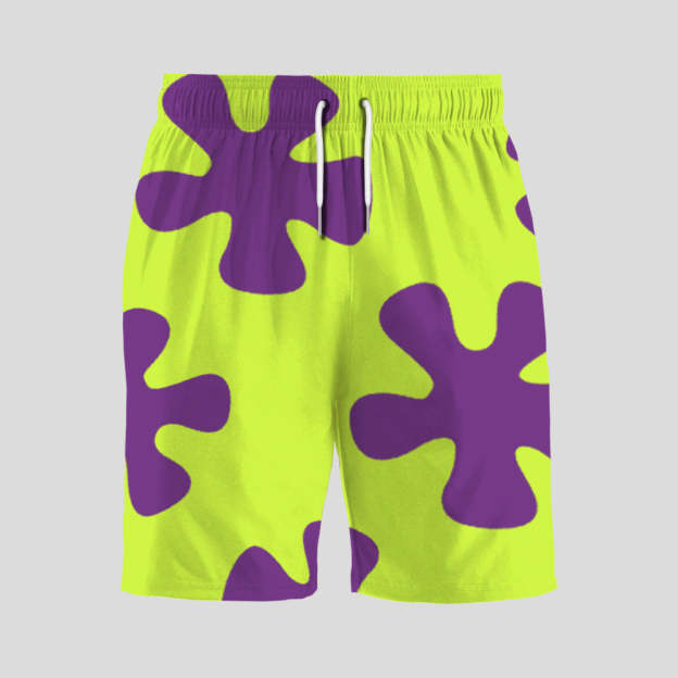 Bikini Bottom Starfish Endorsement Geeky Drawstring Shorts