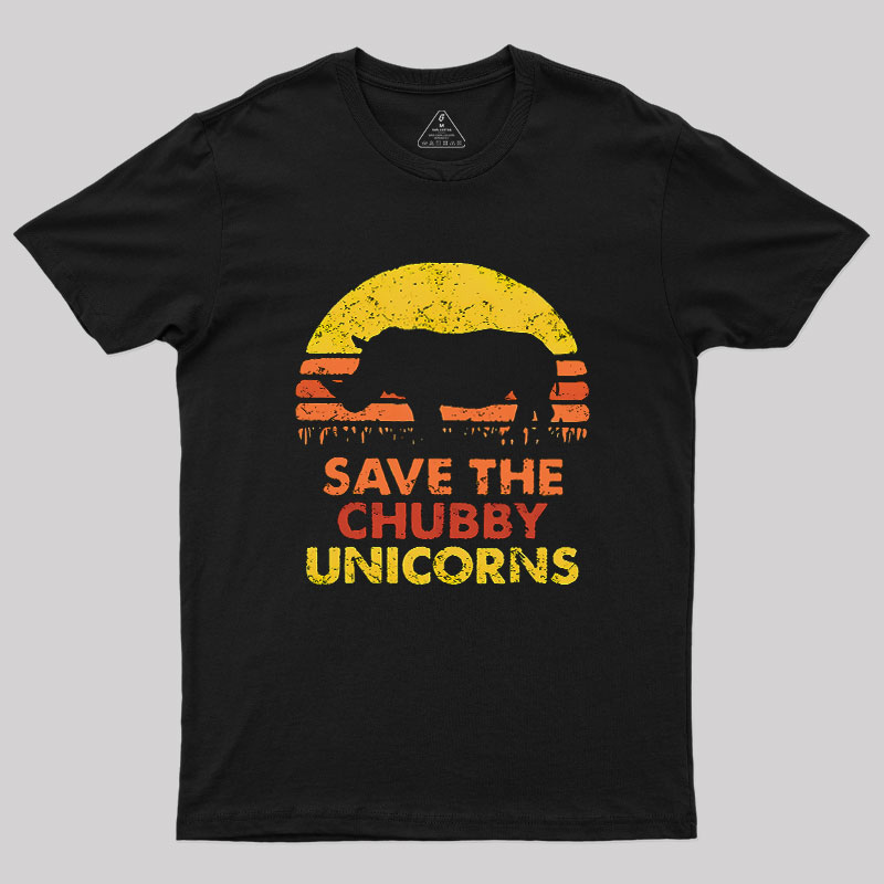Save The Chubby Unicorns Geek T-Shirt