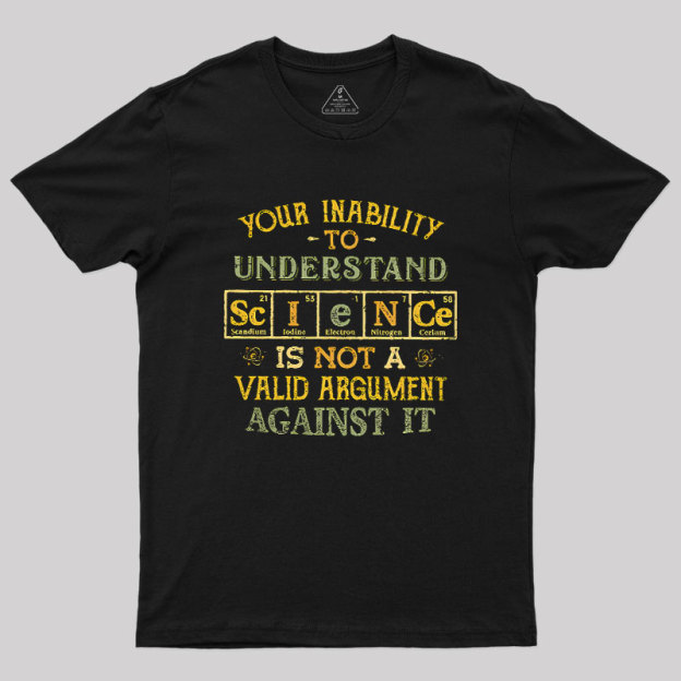 Understanding Science Geek T-Shirt