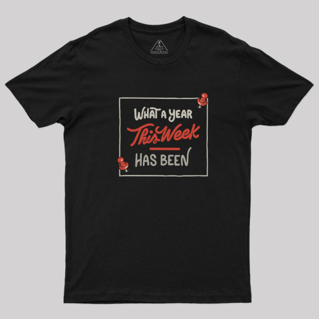 What A Year This Week Has Been Geek T-Shirt