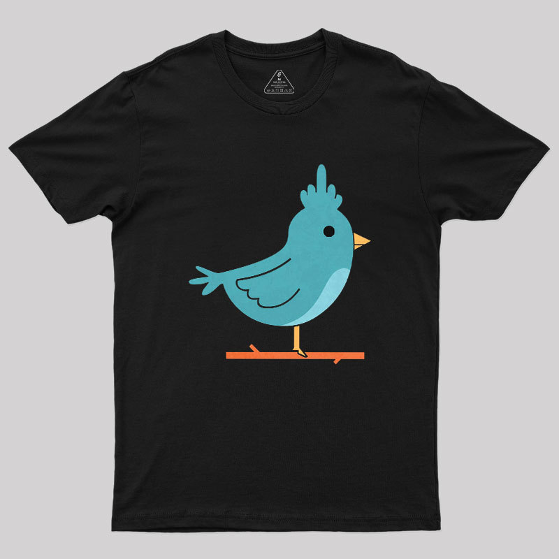 Flip The Bird Geek T-Shirt