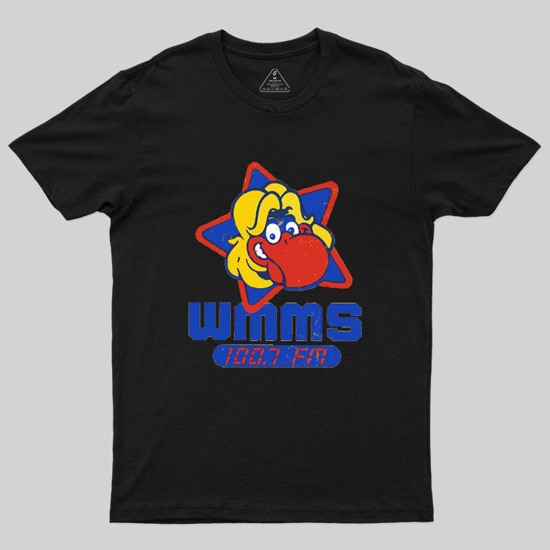 WMMS Cleveland 80s Rock Radio Station Geek T-Shirt