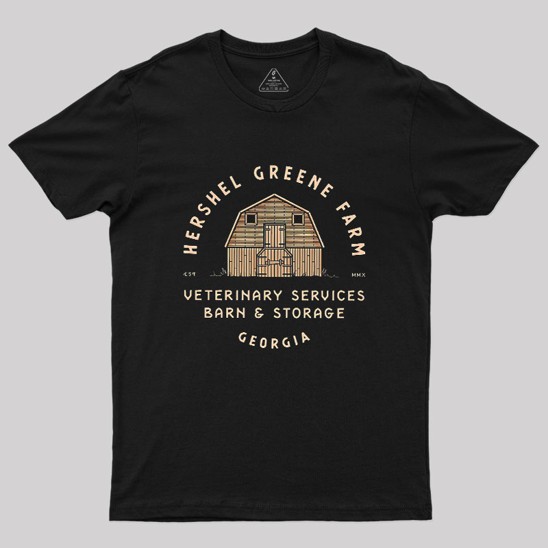 Hershel Greene Farm Geek T-Shirt