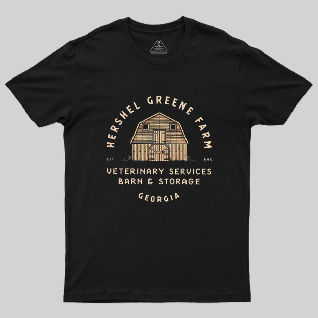 Hershel Greene Farm Geek T-Shirt