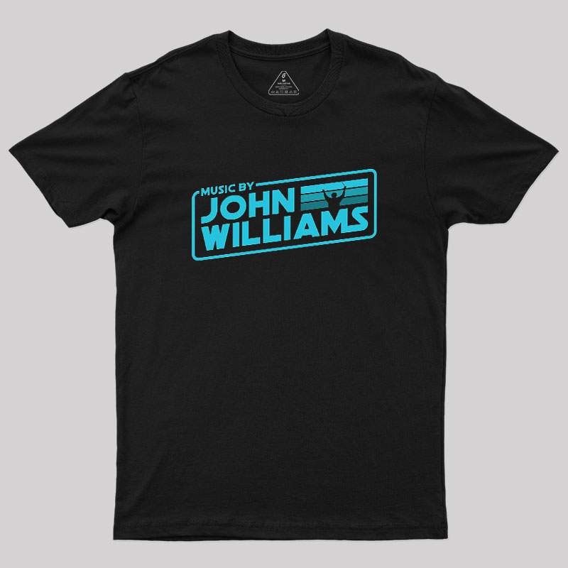 Music by John Williams Blue Shadow Geek T-Shirt