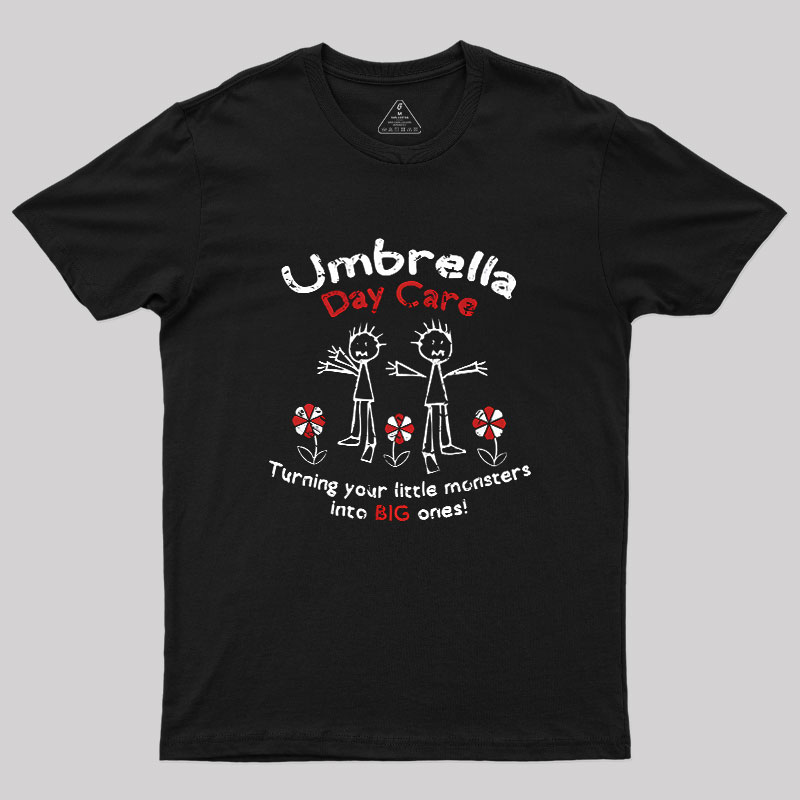 Umbrella Day Care Geek T-Shirt