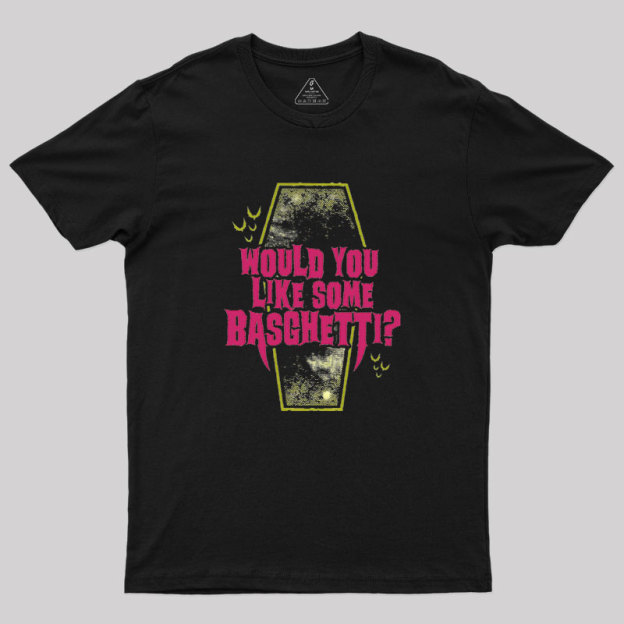 Basghetti - Funny Goth Vampire Geek T-Shirt