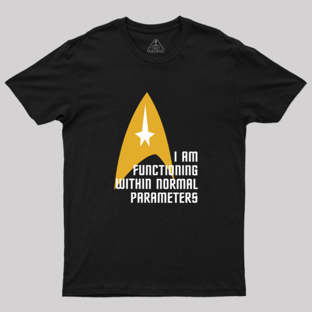 Star Trek Normal Parameters Geek T-Shirt