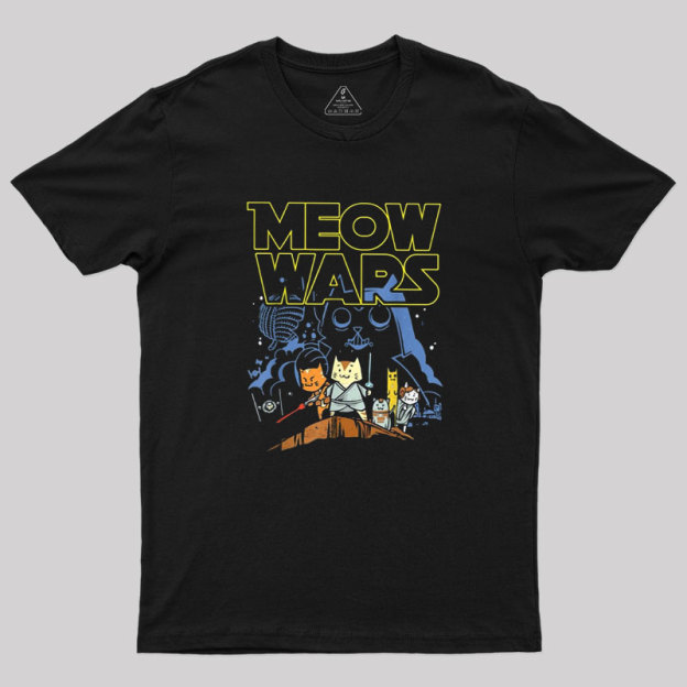 Meow Wars Geek T-Shirt
