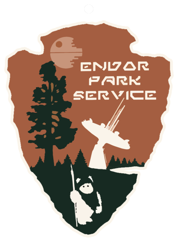 Endor Park Services Geek Car Air Fresheners