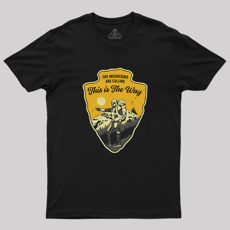 The Way To The Mountains Geek T-Shirt