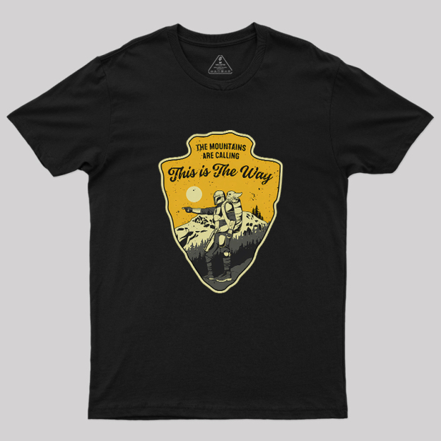 The Way To The Mountains Geek T-Shirt