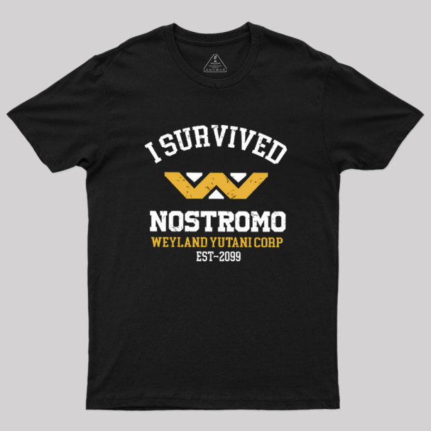 I Survived Nostromo Geek T-Shirt
