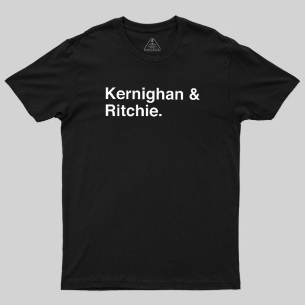C Programming Legends Geek T-Shirt
