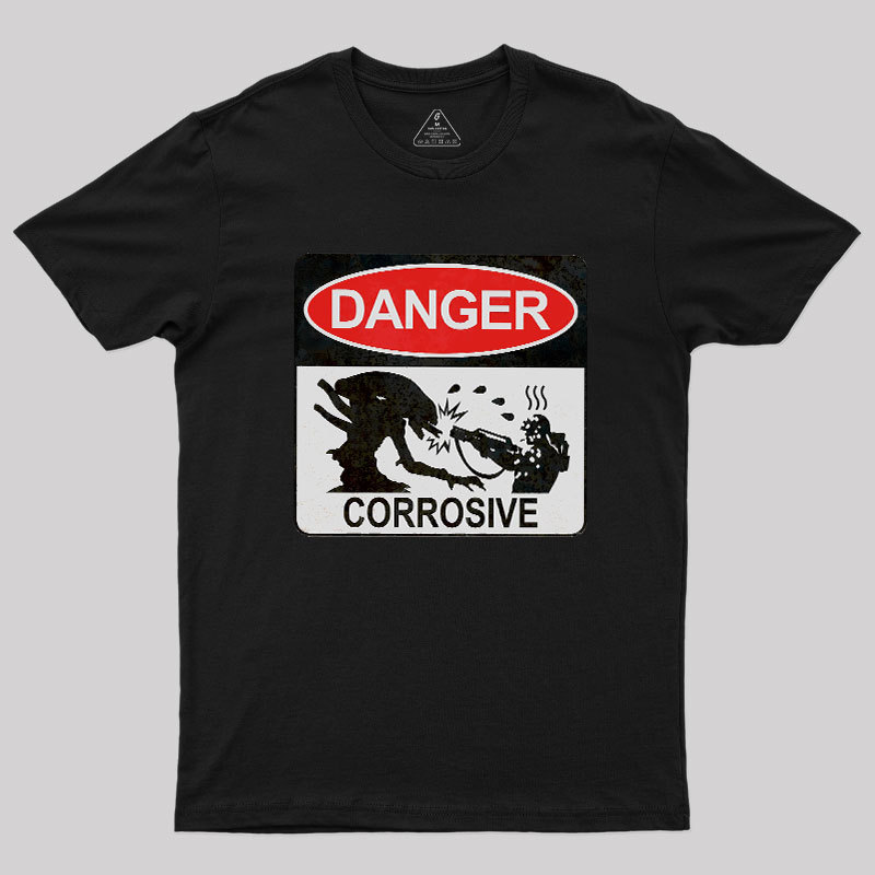 Danger Corrosive Geek T-Shirt