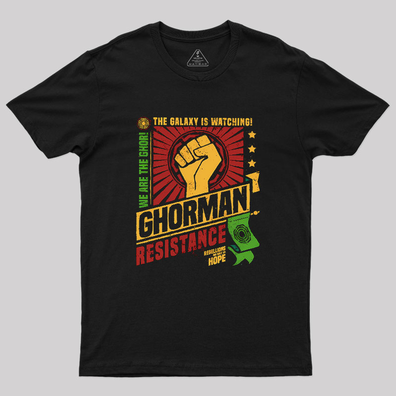 Ghorman Resistance Geek T-Shirt