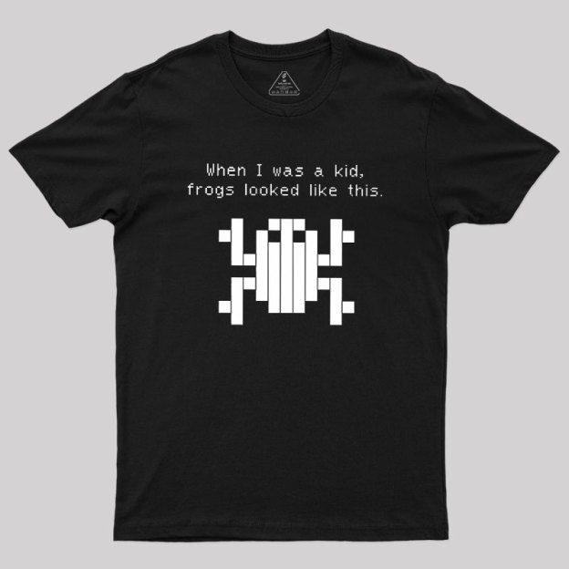 Funny 80s Arcade Game Design Geek T-Shirt