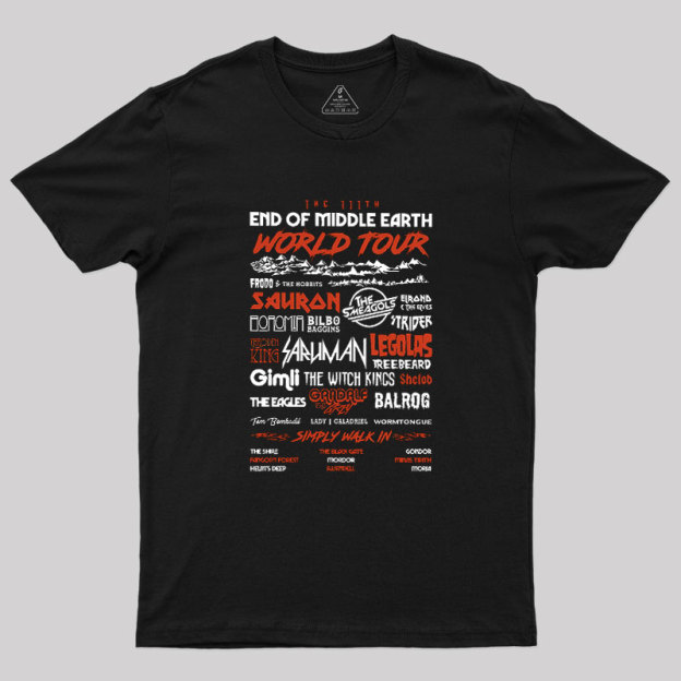 End Of Middle Earth Geek T-Shirt