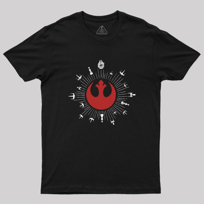 Rebel Starships Geek T-Shirt