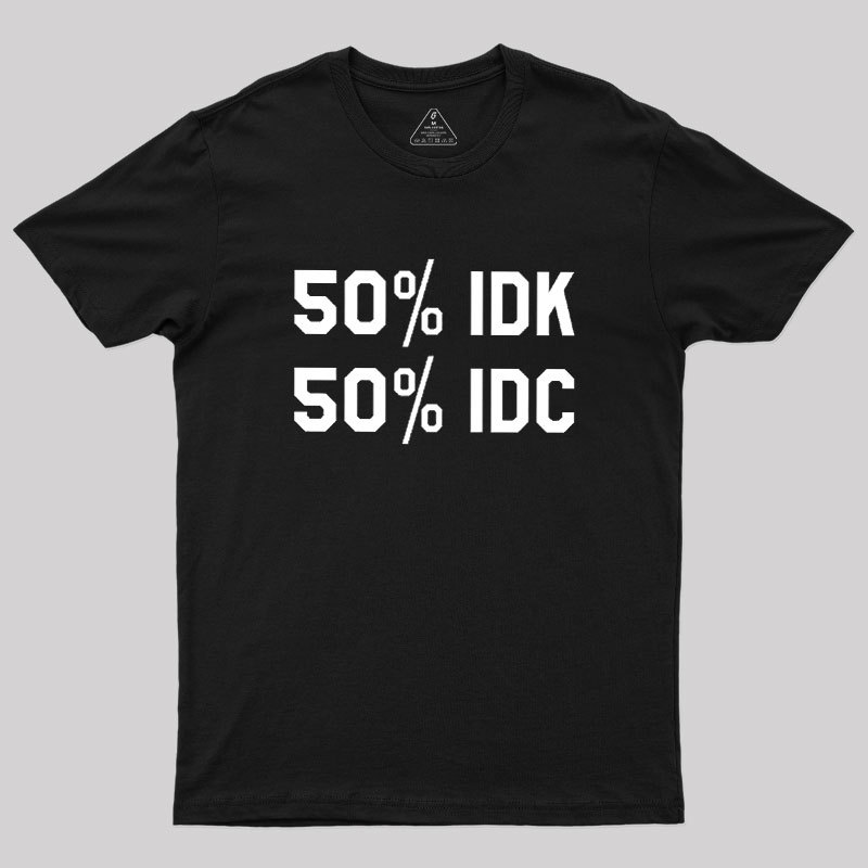 50%IDC Geek T-Shirt