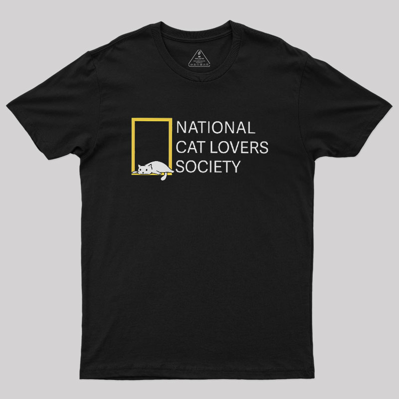 National Cat Lovers Society Geek T-Shirt
