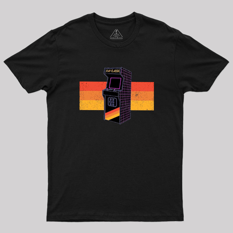 Stay Classic Arcade 80s Geek T-Shirt