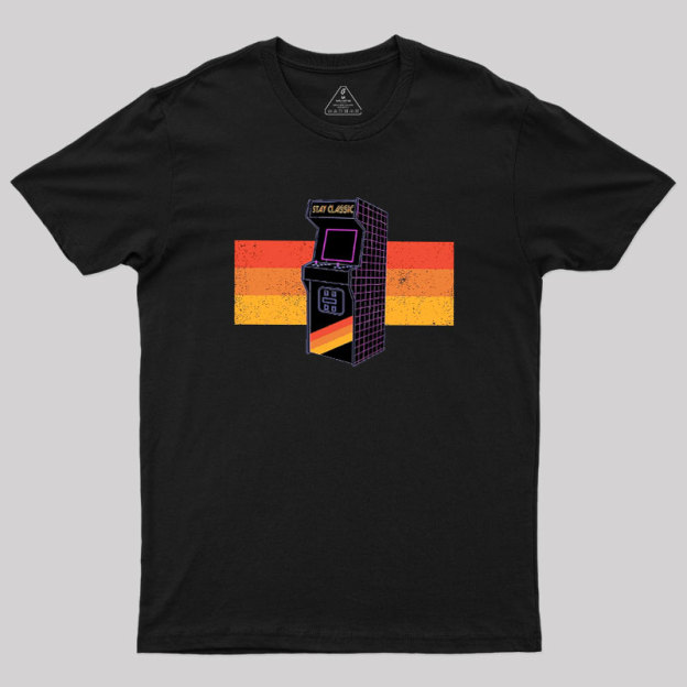 Stay Classic Arcade 80s Geek T-Shirt