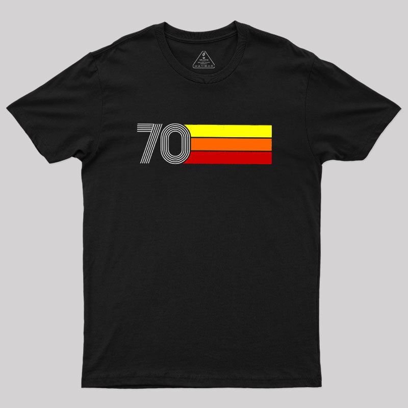 Retro 1970 Styleuniversal Geek T-Shirt