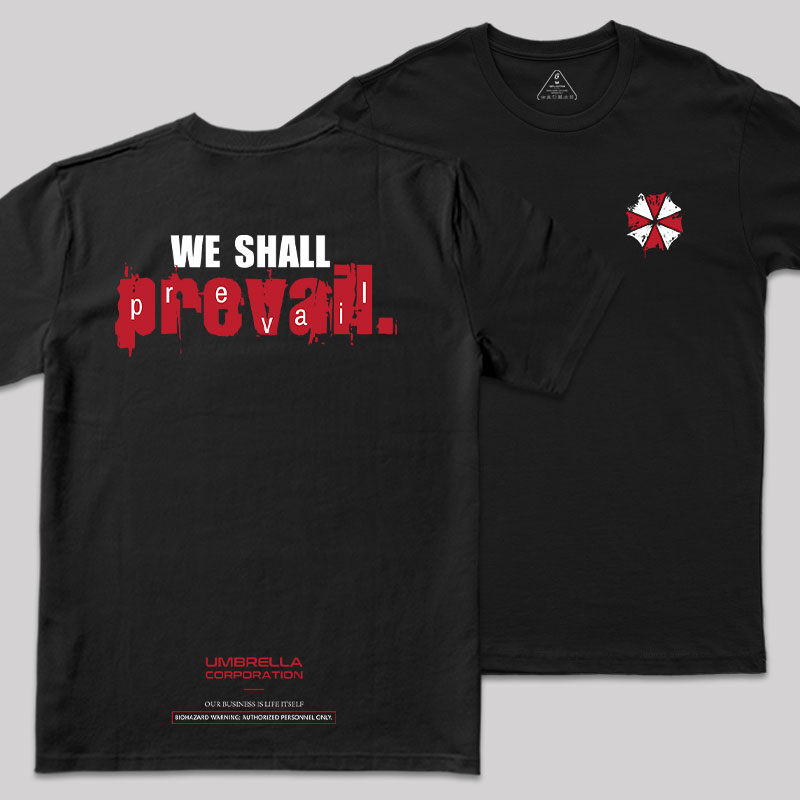 Umbrella Corporation Front and Back Printed Geek T-Shirt