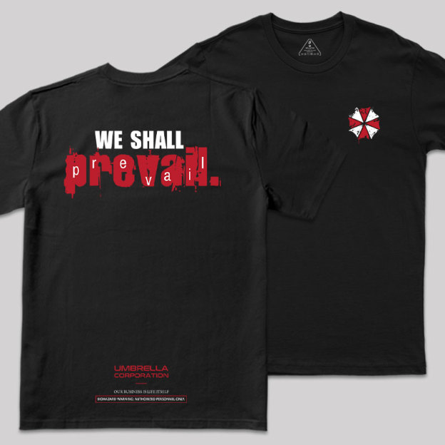 Umbrella Corporation Front and Back Printed Geek T-Shirt