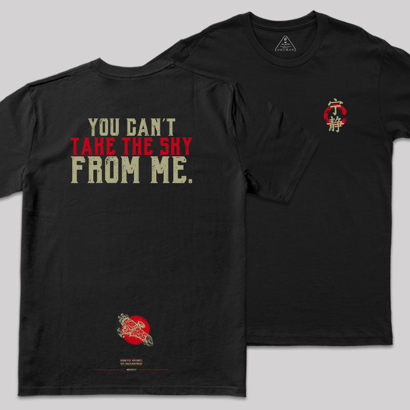 Serenity Front and Back Printed Geek T-Shirt