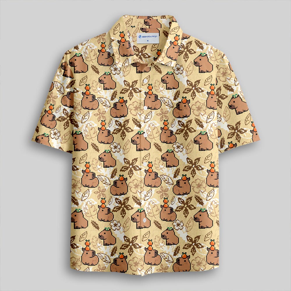 ChillCapy Button Up Pocket Shirt