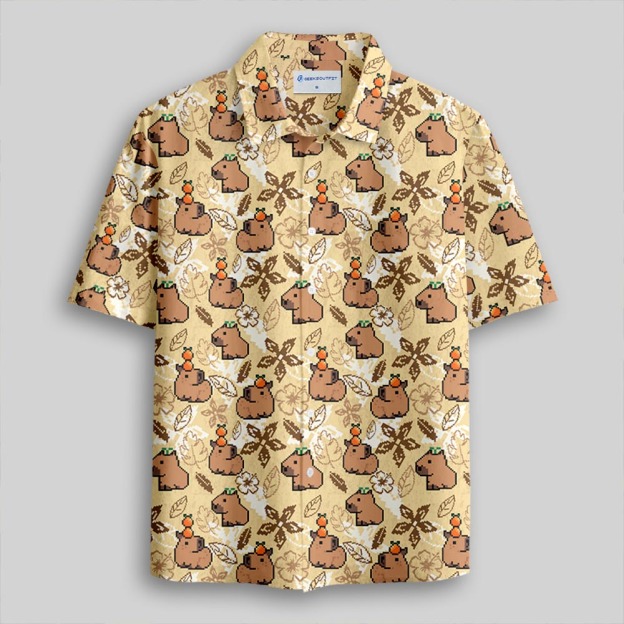 ChillCapy Button Up Pocket Shirt