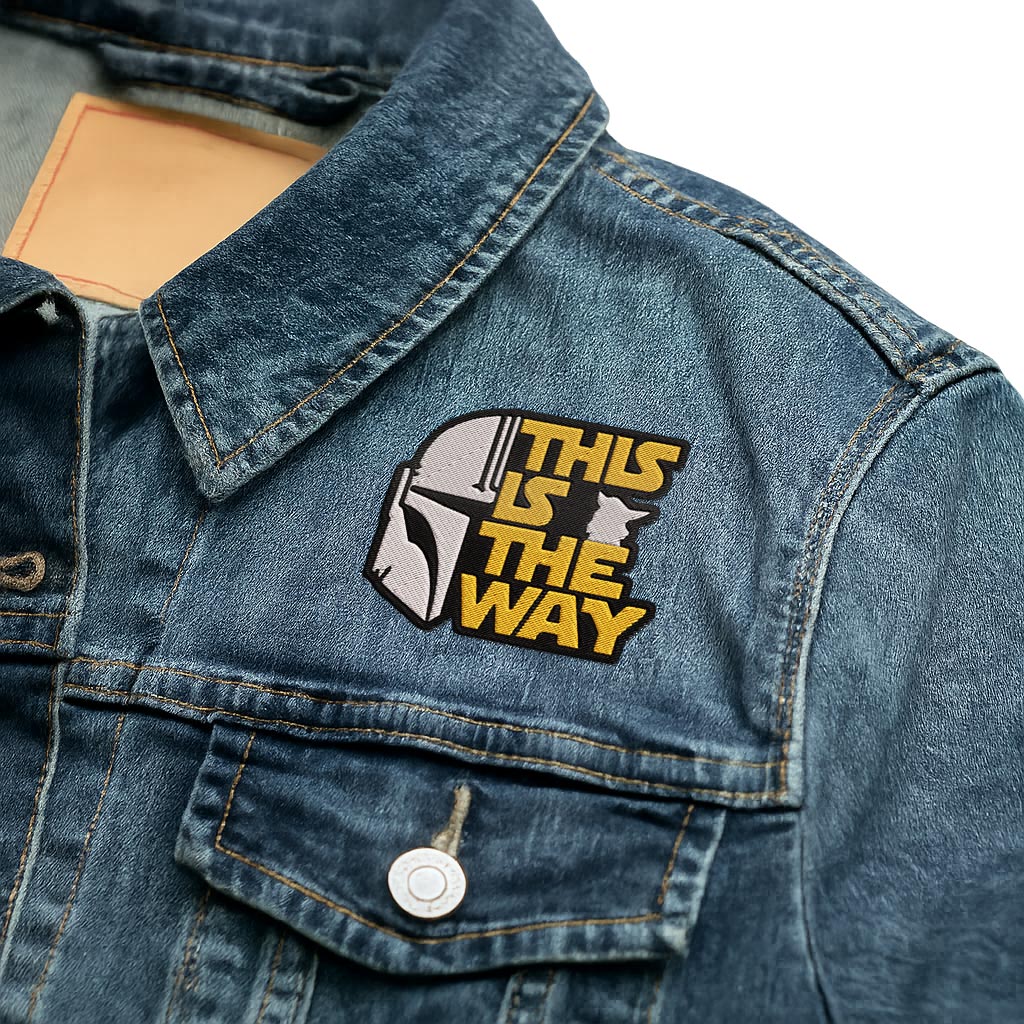This is The Way Geek Embroidered Patch