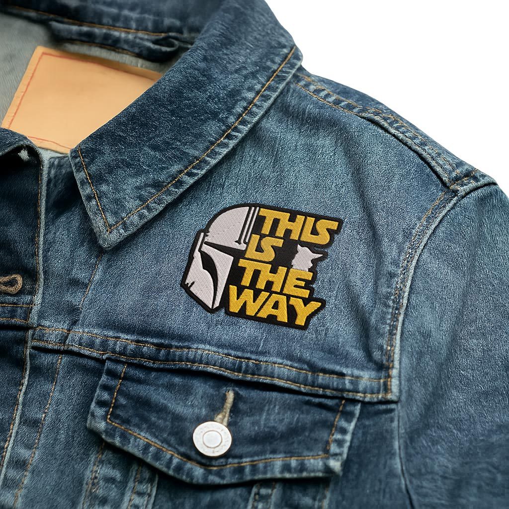 This is The Way Geek Embroidered Patch