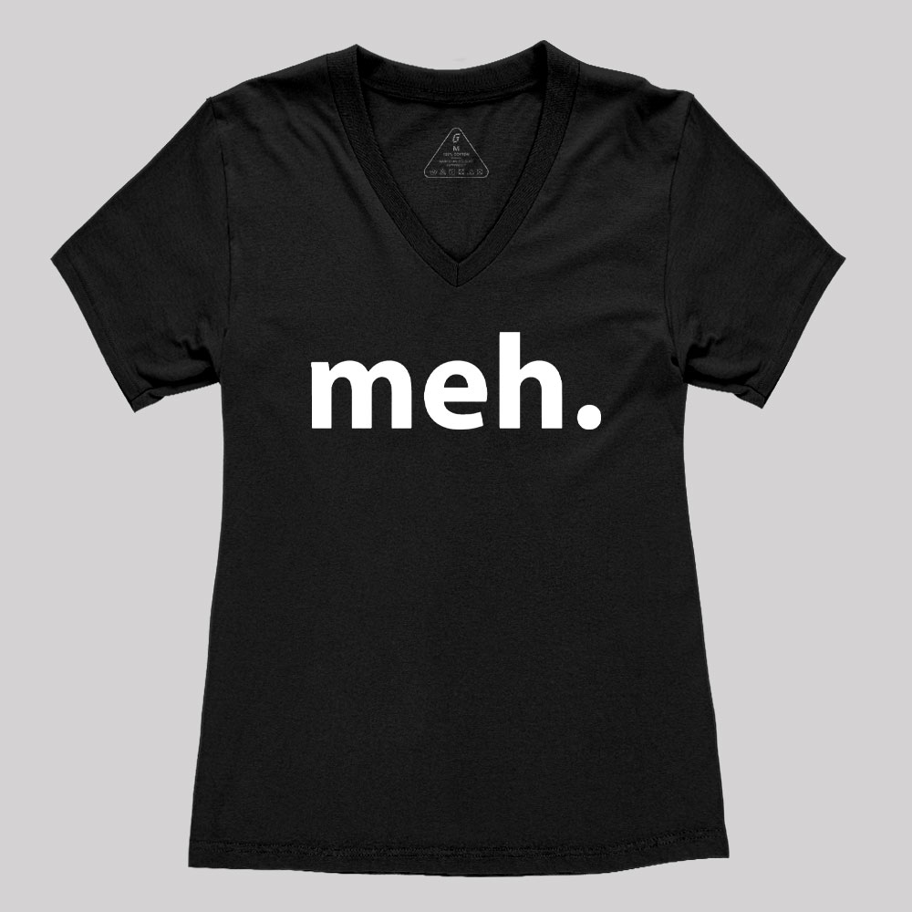 Meh  Women's V-Neck T-shirt
