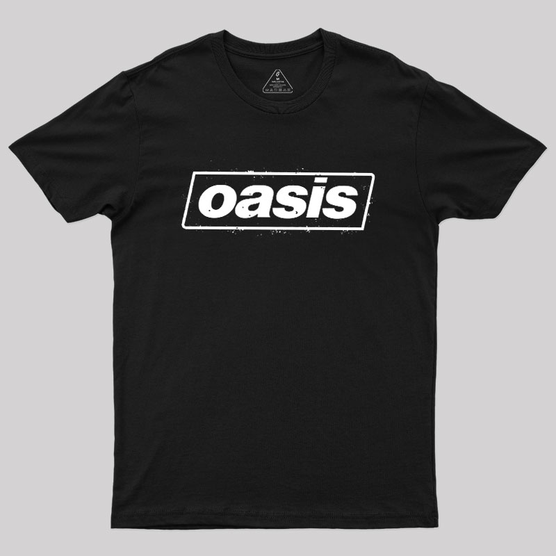 Distressed Oasis Band Geek T-Shirt