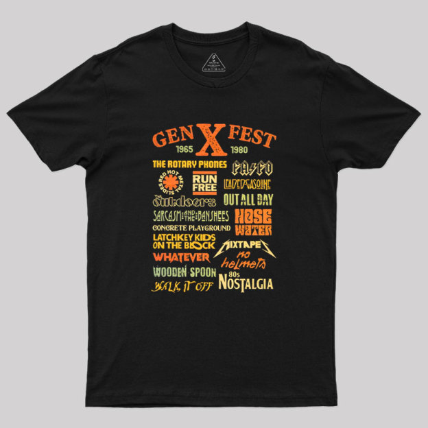 Gen X Fest Geek T-Shirt