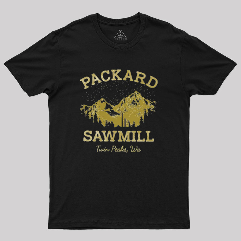 Packard Sawmill Geek T-Shirt
