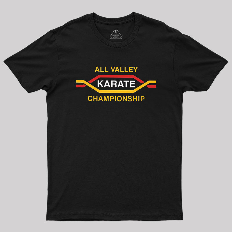 All Valley Karate Championship Geek T-Shirt