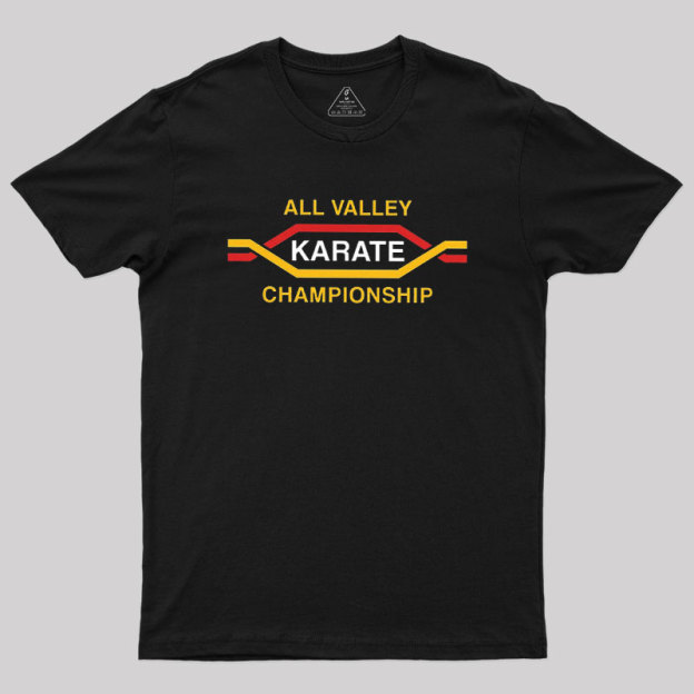All Valley Karate Championship Geek T-Shirt