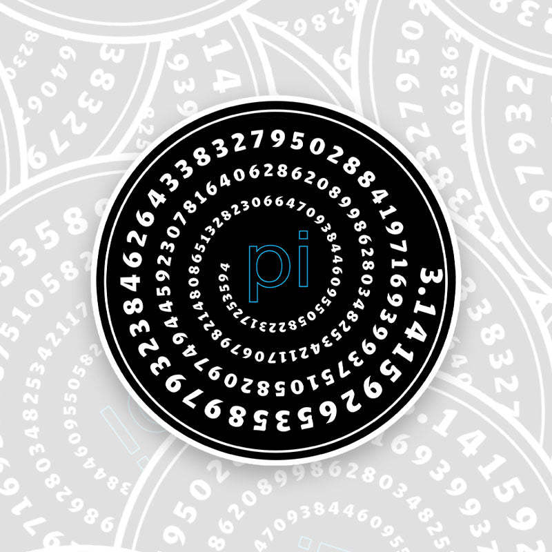 PI Geek Sticker