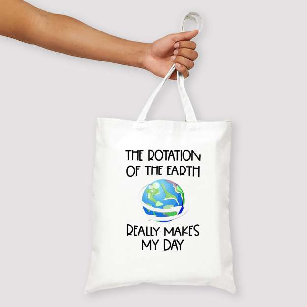 Funny Earth Science Unisex Tote Bag