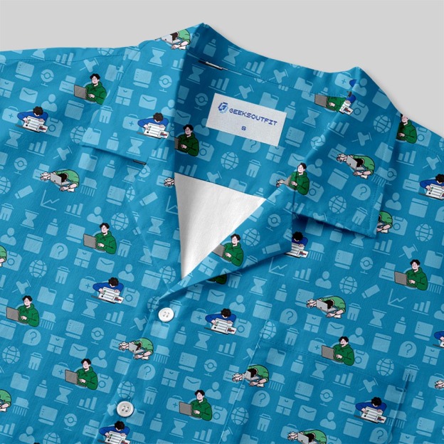 Work & Play Button Up Pocket Shirt