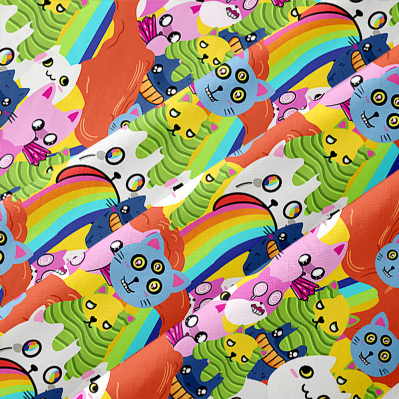 Exploding Cat Button Up Pocket Shirt