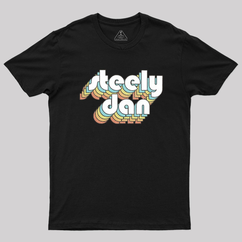 Steely Dan Retro Faded-Style Geek T-Shirt