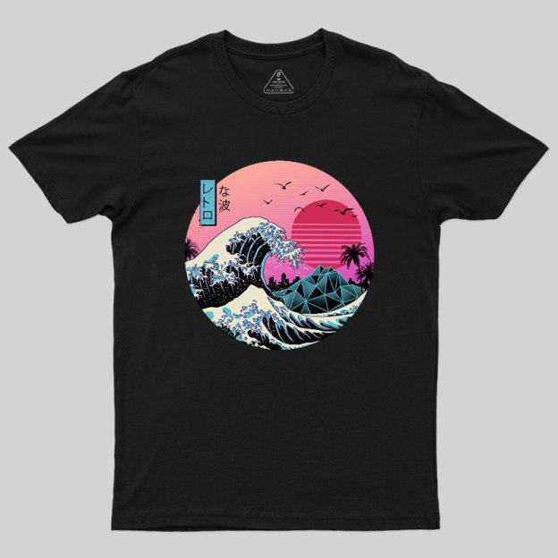 The Great Retro Wave Geek T-Shirt