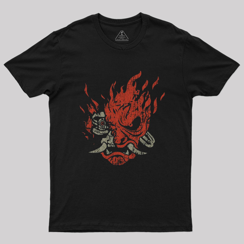 Cyberpunk Samurai Geek T-Shirt
