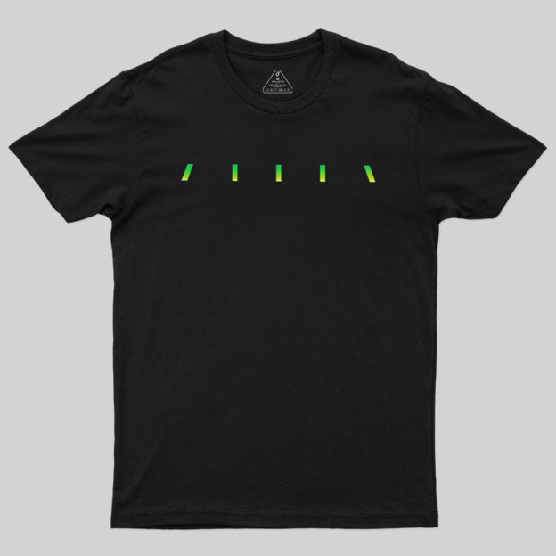 Alien Green Geek T-Shirt