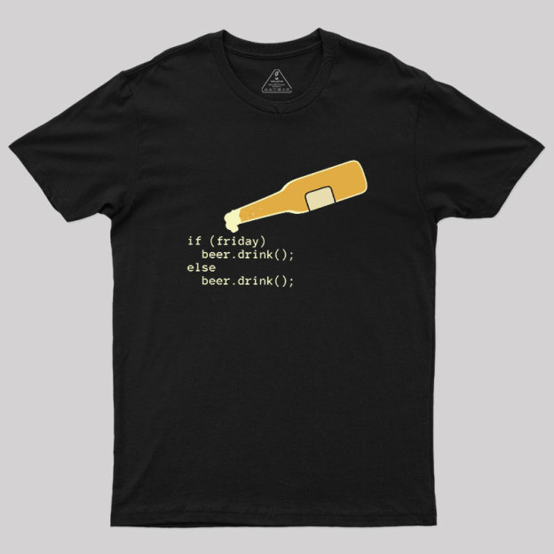 Programmer and Beer Geek T-Shirt